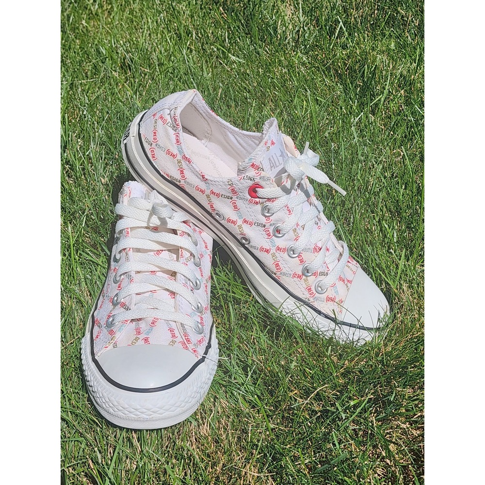 Vintage 2007 Converse Chuck Taylor All Star (PRODUCT)RED Low Top Men 6 / Women 8